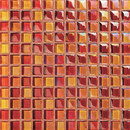 VITREX S.r.l. MMT5 Arancio 2,3x2,3cm Glass Wall mosaics