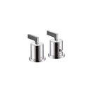 Axor Citterio 2-Hole Thermostatic Rim-Mounted Bath Mixer with lever handles DN15 Hansgrohe