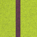 stripe light green melange - pure fuchsia acousticpearls