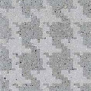 MIPA Srl Invaders Large Grisaglia terrazzo tile Floor tiles Mineral composite Terrazzo flooring Wall tiles
