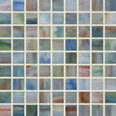 Hirsch Glass Stained Glass Mosaic M00247 Mosaicos de pared Vidrio