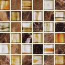 Hirsch Glass Earth & Art Glass/Stone Mosaic SG0004 Mosaicos de pared Piedra natural Vidrio