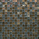 Oceanside Glasstile Facets Tortoiseshell Blend Matériau: Verre Mosaïques murales