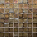 Oceanside Glasstile Tessera Truffle #052 Iridescent Matériau: Verre Mosaïques murales