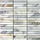 AKDO Horizon Stacked Calacatta Matériau: Pierre naturelle Mosaïques murales