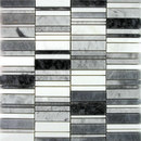 AKDO Horizon Vision Gray Matériau: Pierre naturelle Mosaïques murales Verre: mosaïques
