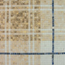AKDO Balmoral Plaid Emperador Light Turkish Natural stone Wall mosaics
