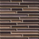 Artistic Tile, Inc. Harmonic Lines Diva Blend Material: vidrio Mosaicos de pared