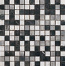Decorativa Augusta Blanco Macael/Gris Nacar/Negro Natural stone Wall mosaics