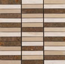 Decorativa Augusta Crema/Lino/Borriol Matériau: Pierre naturelle Mosaïques murales