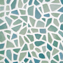 Savoia Italia S.p.a Gemme Del Golfo Acquamarina 34x34 Ceramic Ceramic flooring Floor tiles Glass: mosaics Mosaics Wall mosaics Wall tiles
