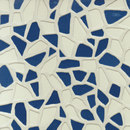 Savoia Italia S.p.a Gemme Del Golfo Bianco e Blu 34x34 Ceramic Ceramic flooring Floor tiles Glass: mosaics Mosaics Wall mosaics Wall tiles
