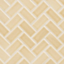 Sonoma Tilemakers Artisan Field 1" x 2" Brick Herringbone Material: Ceramic Wall mosaics