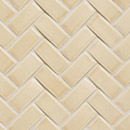 Sonoma Tilemakers Artisan Field 1" x 2" Arch Herringbone Material: Ceramic Wall mosaics