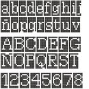 vitrogres Alphabet Positive Glass Wall mosaics