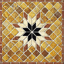 I Sassi di Assisi SER112 marble mosaic Mosaics Natural stone Natural-stone flooring Roses