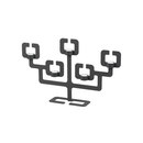 Functionals Bonsai 5 Candleholder Esstischaccessoires Zubehör
