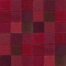 Studio Art Texture rosso Leder / Kunstleder Wandmosaike