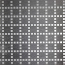 Inox Schleiftechnik Quadrat-Mosaik Floor panels Floor tiles Metal Metal flooring Metal: sheets/panels Wall panels Wall tiles