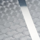 Inox Schleiftechnik Glanzkante Metal Metal: sheets/panels Wall panels Wall tiles