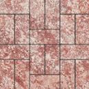 Homestone AG Red Travertine Mosaic Mosaici per pareti Pietra naturale