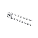 Hansgrohe Hansgrohe Logis Double Towel Holder Accesorios de baño