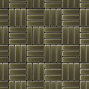 Alloy Basketweave Brass Tiles