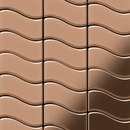 Alloy Flux Copper Tiles Material: Metal Metal flooring Mosaics Wall mosaics