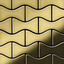 Alloy Kismet Brass Tiles Metal Metal flooring Mosaics Wall mosaics