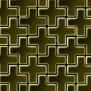 Alloy Swiss Cross Brass Tiles Metal Metal flooring Mosaics Wall mosaics