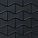 Alloy Kismet Raw Steel Tiles Material: Metall Metallböden Mosaike Wandmosaike