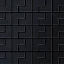 Alloy Kink Raw Steel Tiles Material: Metall Metallböden Mosaike Wandmosaike