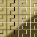 Alloy Kink Brass Tiles Metal Metal flooring Mosaics Wall mosaics