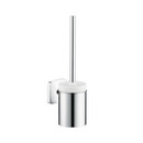 Hansgrohe PuraVida Toilet Brush with Ceramic Holder Hansgrohe