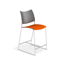 Casala Curvy Barstool 1289/06 Gastronomy Seating Swivel chairs