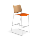 Curvy Barstool 3289/07 Casala