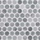 Complete Tile Collection Rounds Flatiron Grey Material: Naturstein Mosaike Natursteinböden Wandmosaike