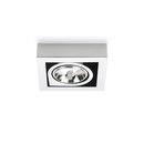 Corner 8145 + 9025 ceiling lamp Vibia