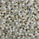 Complete Tile Collection Mosaic Masterworks Cosmos Field-Lazuli Bunting Mosaïques Mosaïques murales Pierre naturelle Sols en pierre naturelle Verre: mosaïques