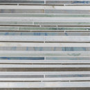 Complete Tile Collection Mosaic Masterworks Random Stripes I Mosaïques Mosaïques murales Pierre naturelle Sols en pierre naturelle Verre: mosaïques
