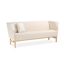 Minimal 3-seater sofa Materia