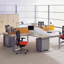 Haworth TL Tutti desk Escritorios colectivos