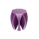 NOOK stool violet VIAL
