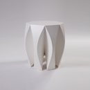 VIAL NOOK Hocker weiss