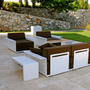 Radius Design 4 inside & out Espace lounge / Espace d'attente Fauteuils / Sofas / Poufs Sofas de jardin
