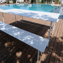 Radius Design air Bancs de jardin Chaises / Tabourets / Bancs Gastronomie / Cantine Tables de jardin Tables de salle à manger / de console