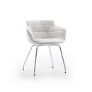 MDF Italia Flow armchair Büro- / Objektsitzmöbel Büromöbel / Arbeitsplätze Gastronomie / Kantine Konferenz / Seminar / Besprechung Mehrzweckbereich Stühle / Hocker / Bänke