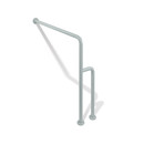 HEWI Floor to wall stationary support Bathroom accessories