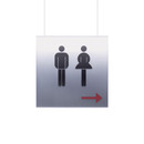 Hanging sign HEWI