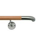 HEWI Handrail, stainless steel curved end Maniglie Scale / Parapetti